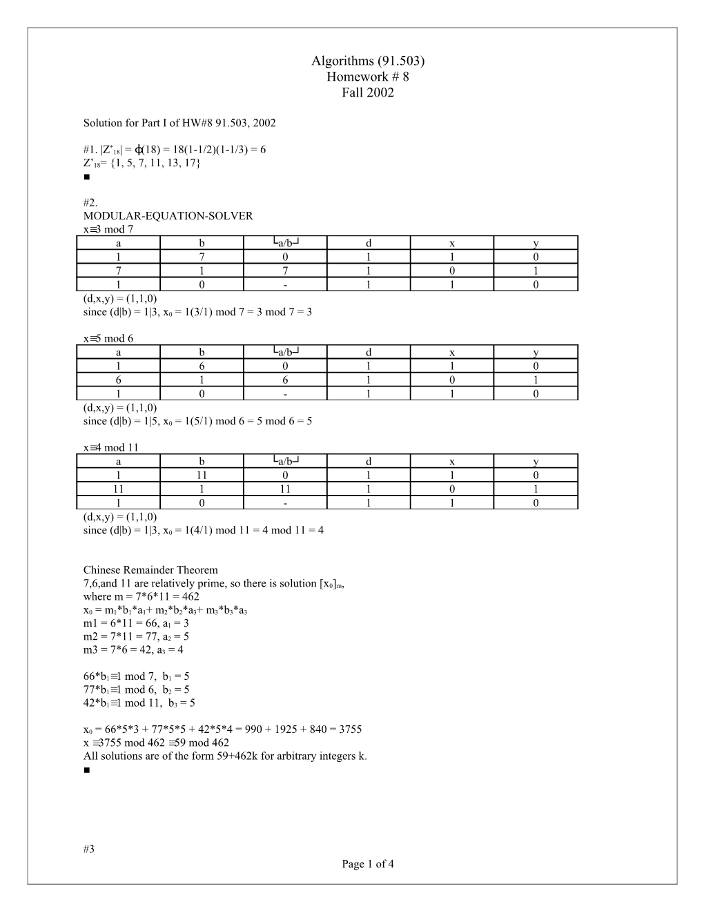 Analysis of Algorithms, 91 s2