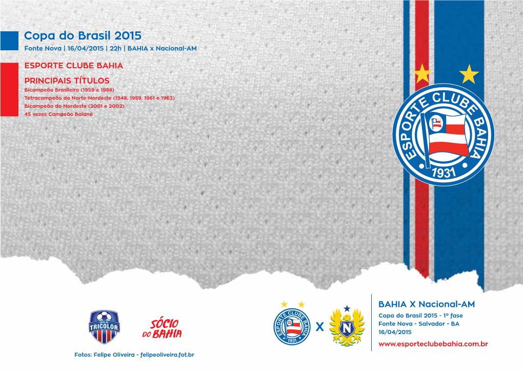 BAHIA X Nacional-AM