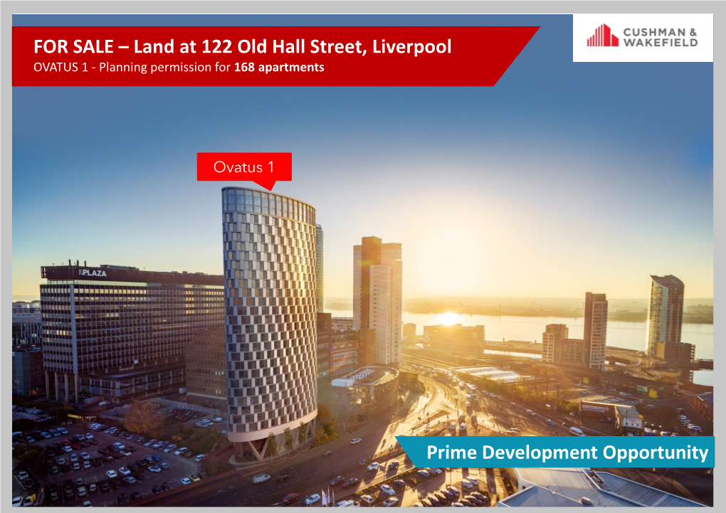 Land at 122 Old Hall Street, Liverpool Prime Development