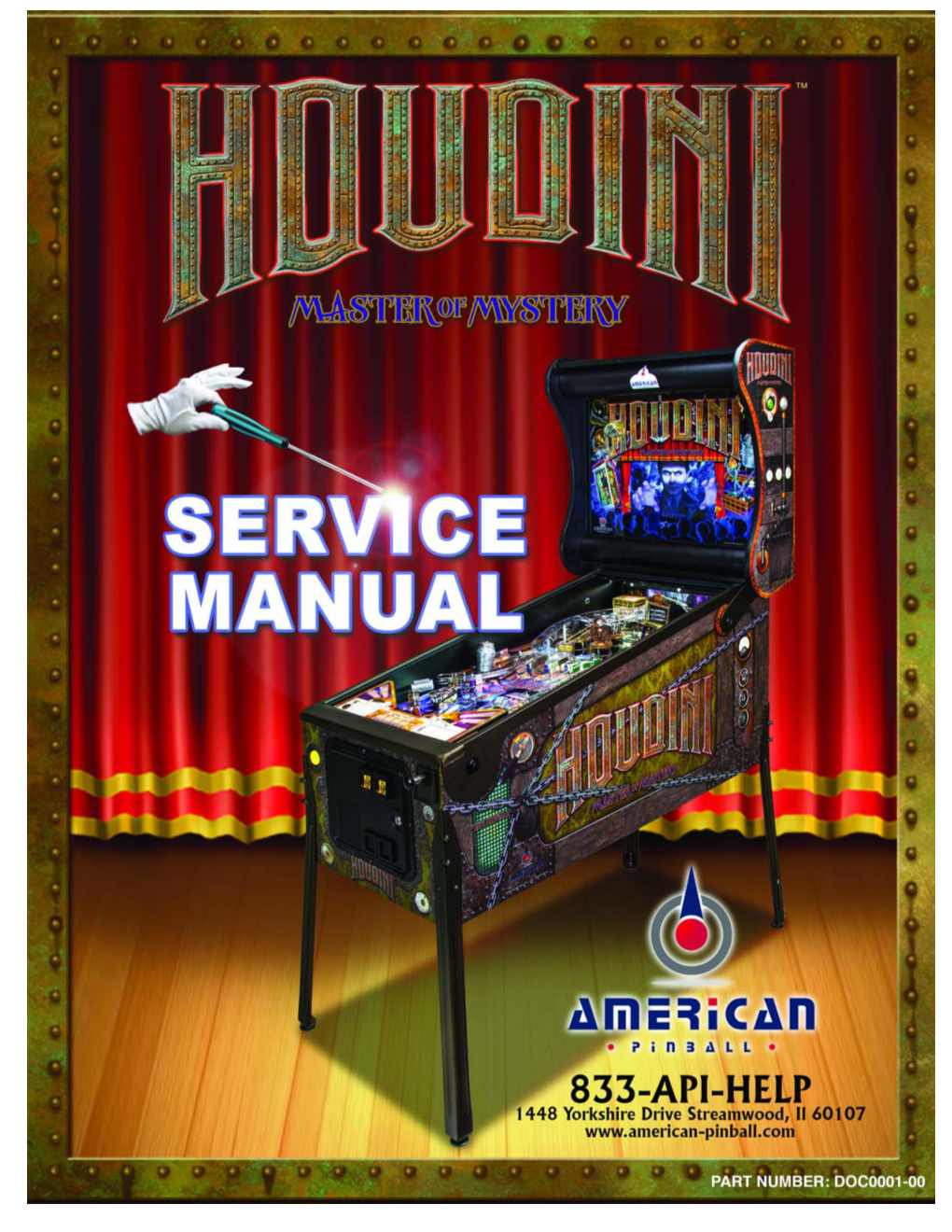 Houdini Service Manual