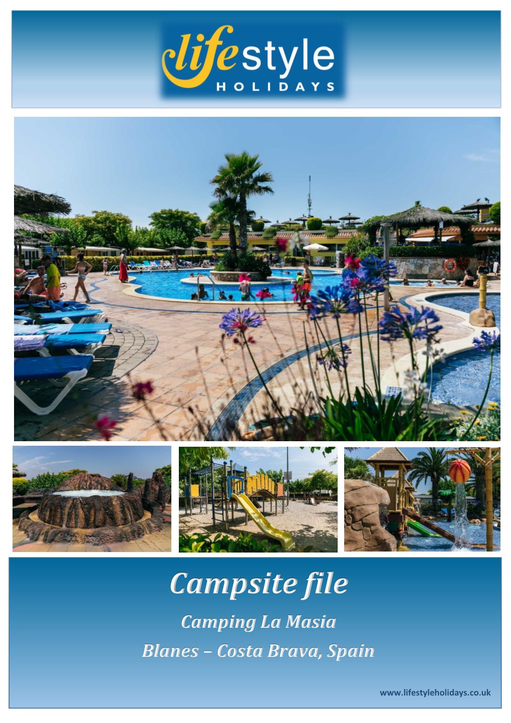 Campsite File Camping La Masia Blanes – Costa