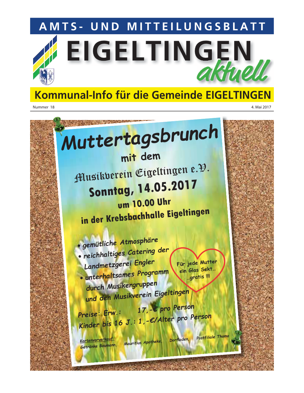 Eigeltingen Aktuell 18/2017.Pdf 03.05.2017