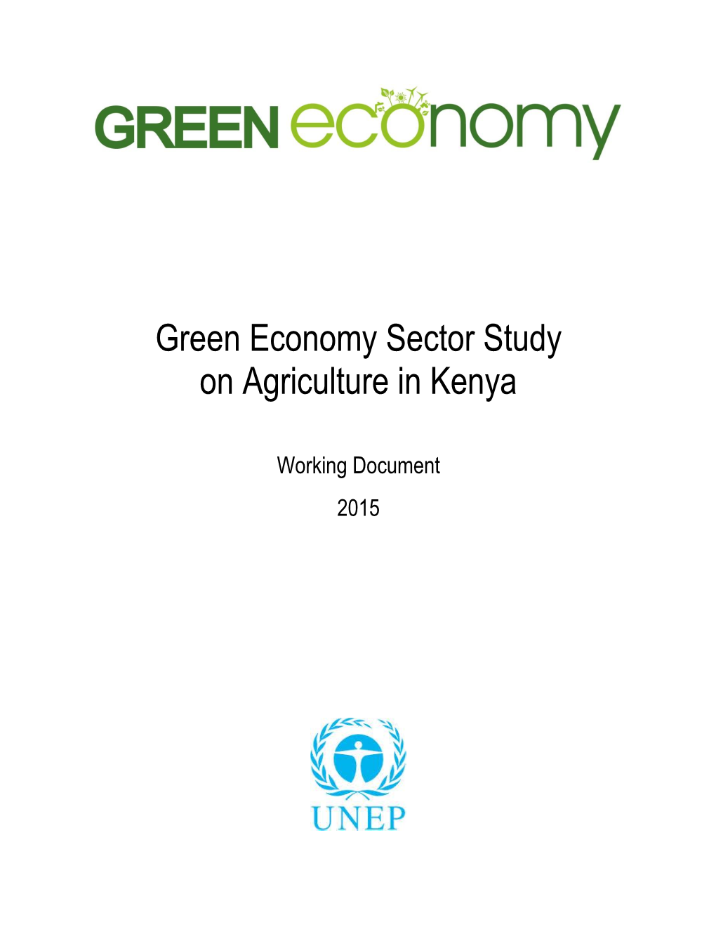 Green Economy Sector Study on Agriculture in Kenya