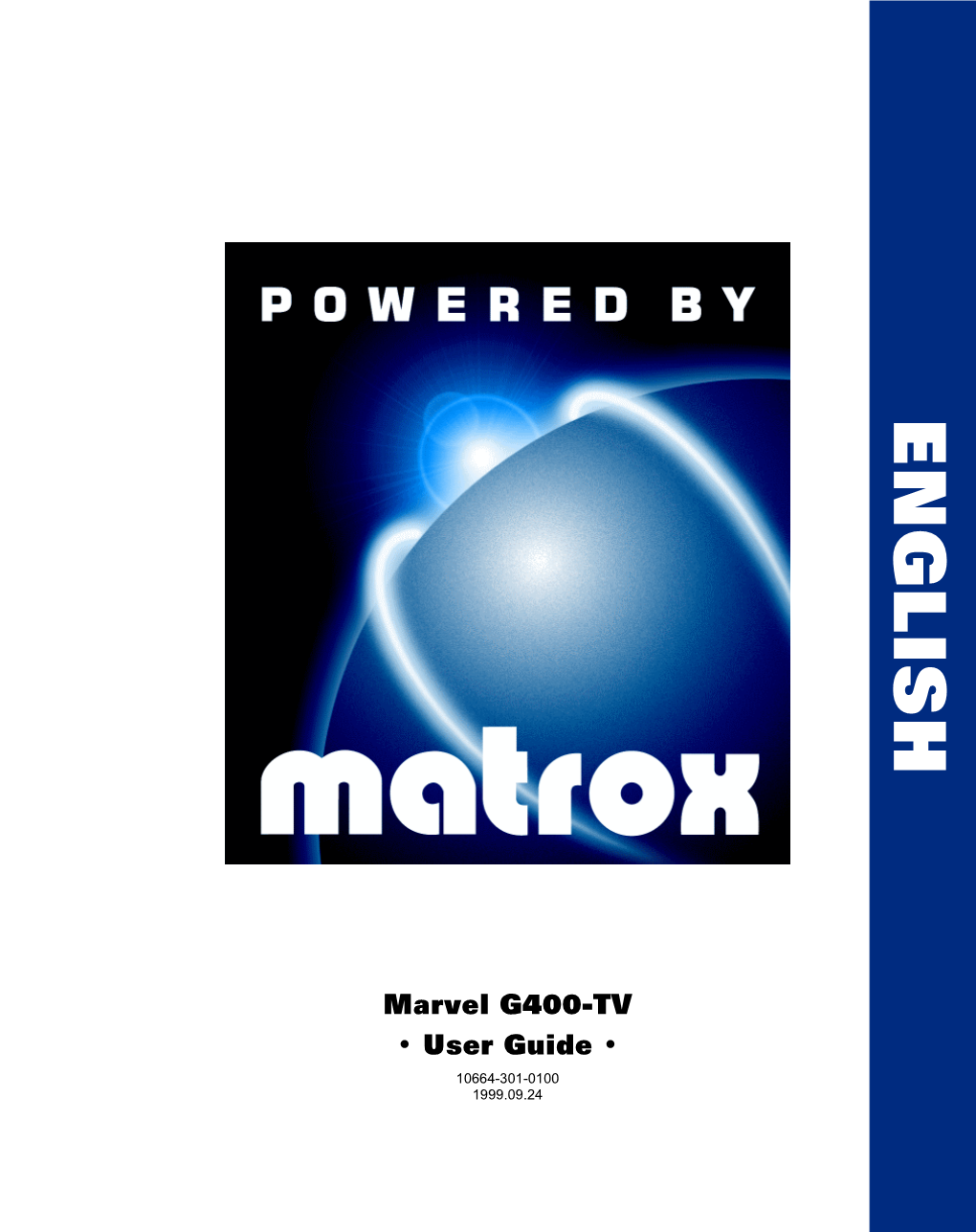 Marvel G400-TV User Guide