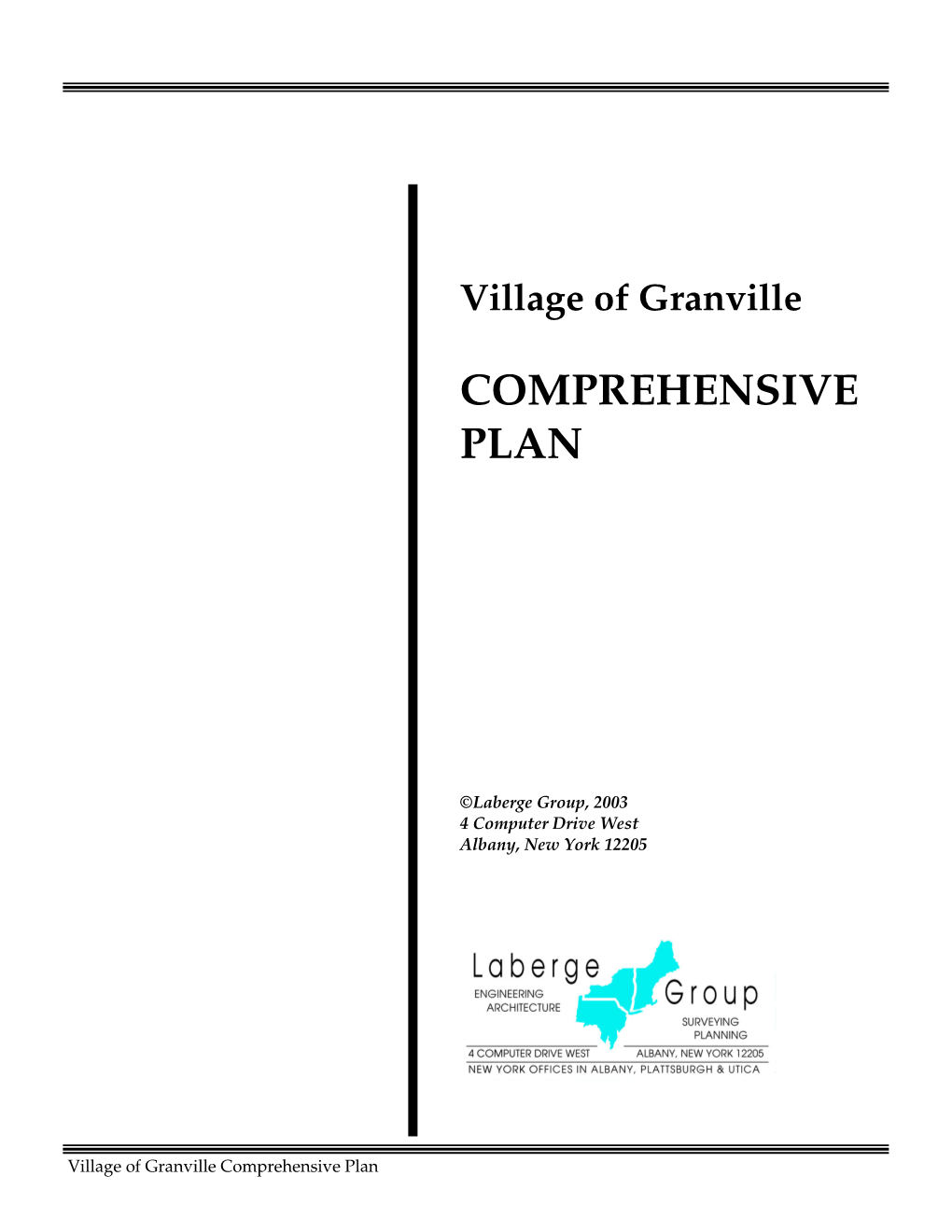 Comprehensive Plan