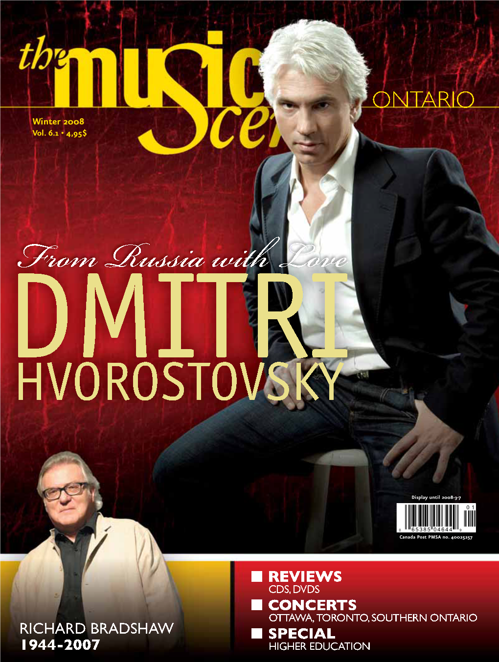 The Music Scene Winter 2008 Issue