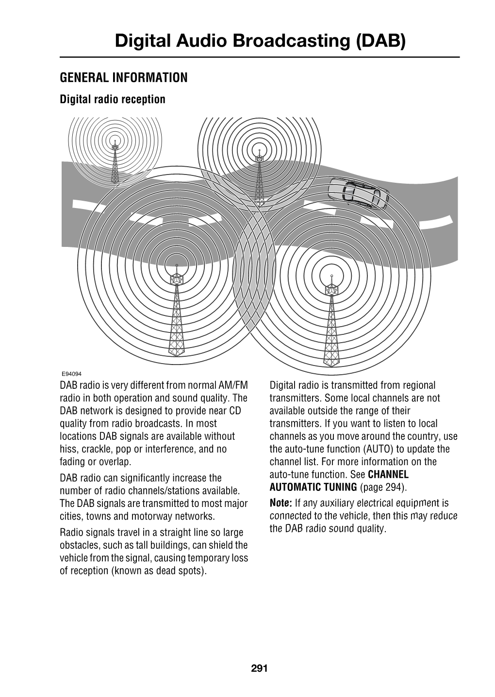 Digital Audio Broadcasting (DAB)