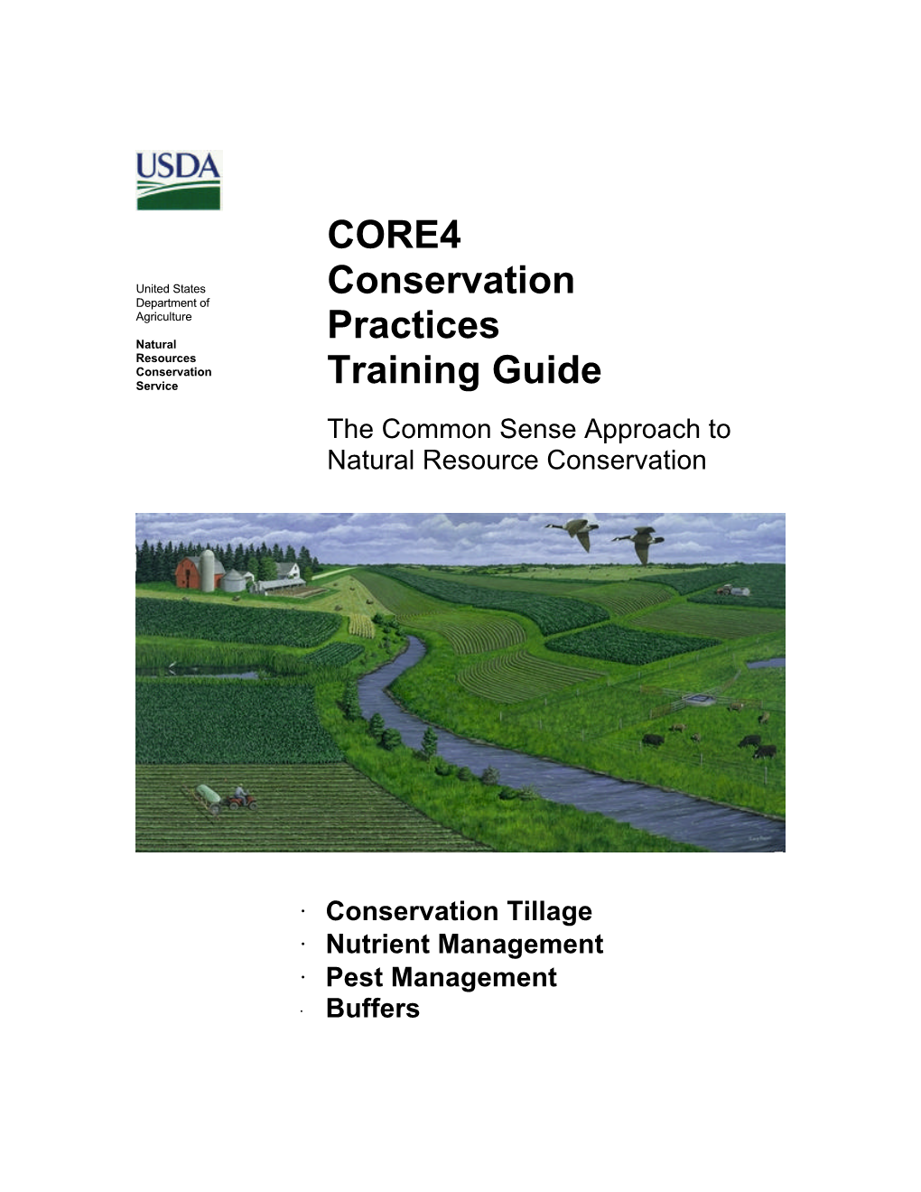 CORE4 Conservation Practices Training Guide