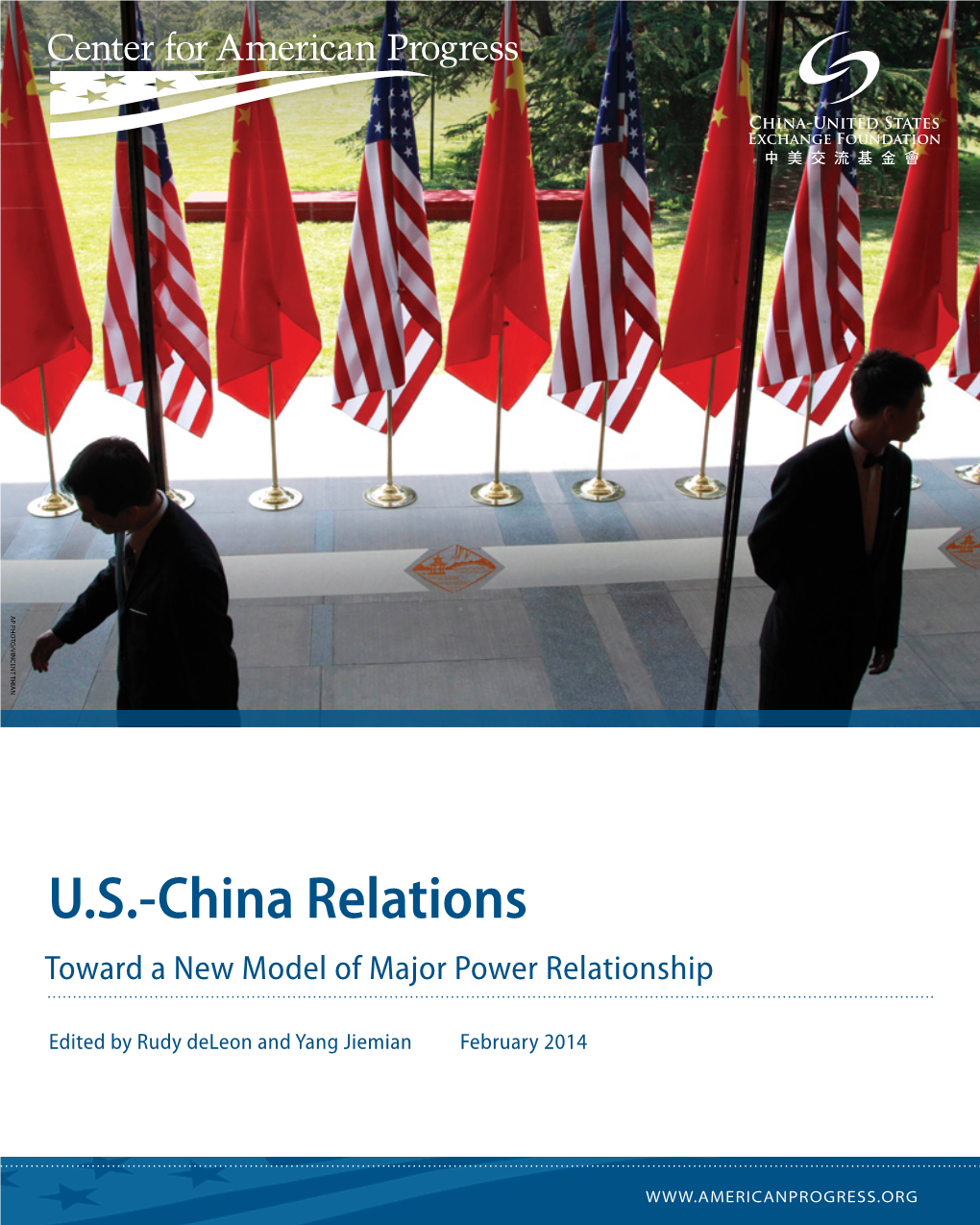 U.S.-China Relations Toward a New Model of Major Power Relationship