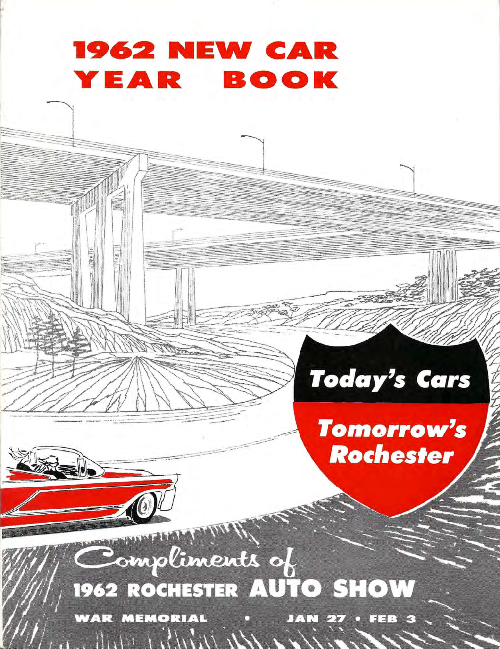 1962 Rochester Auto Show Program