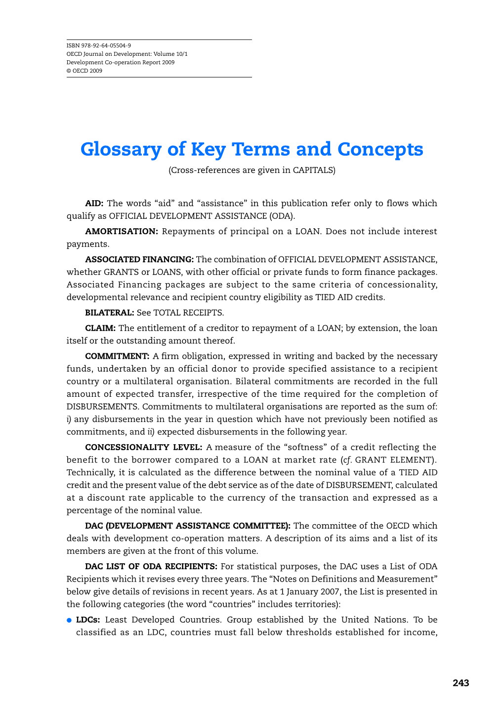 Glossary of Key Terms and Concepts (Cross-References Are Given in CAPITALS)