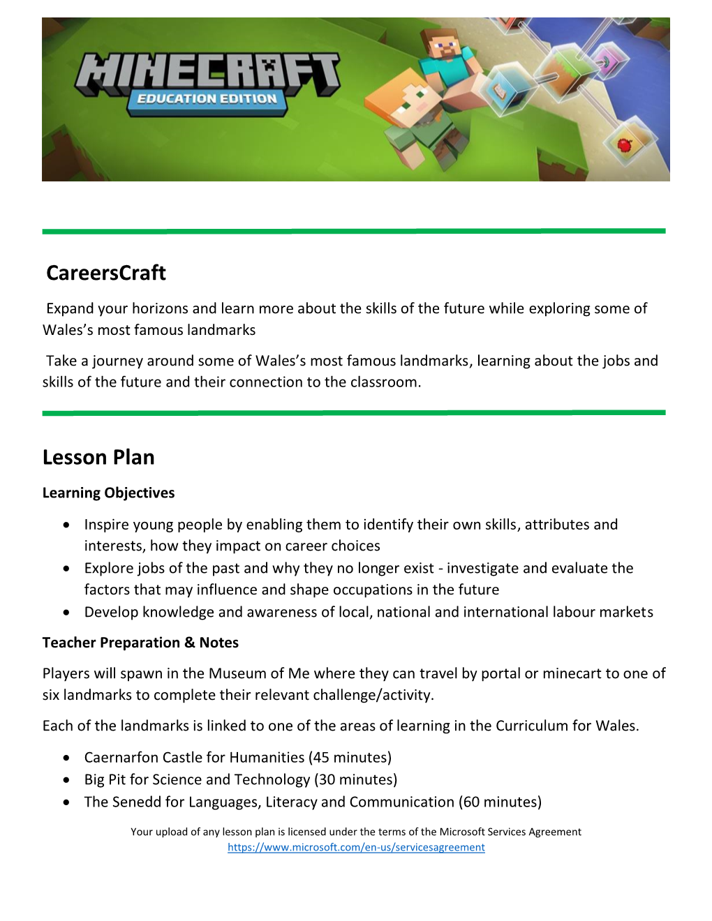 Careerscraft Lesson Plan