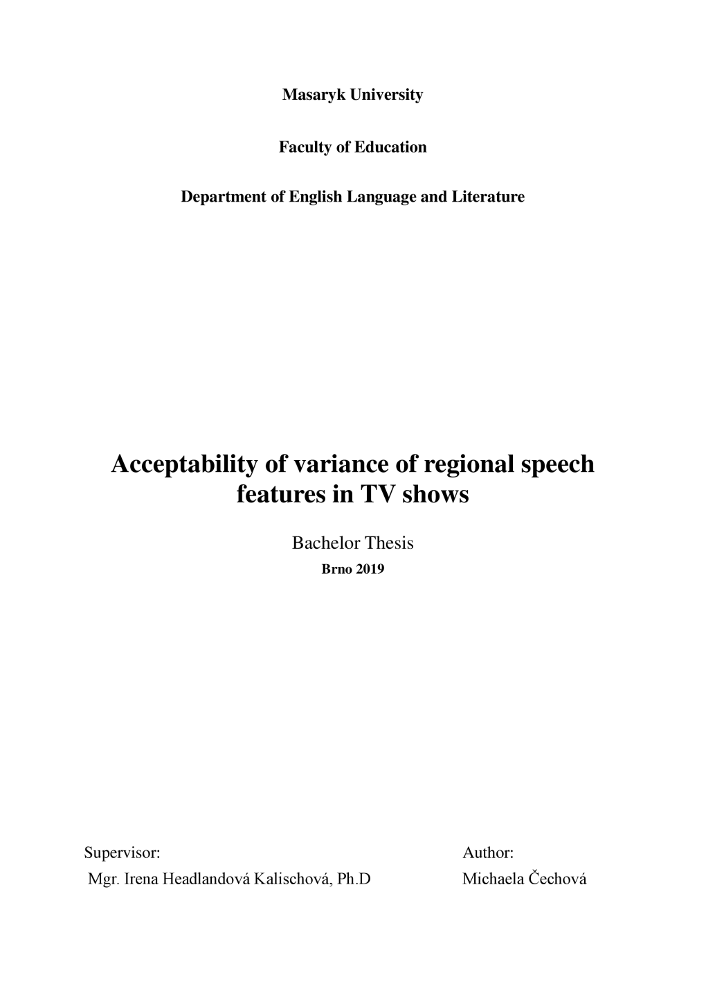 Acceptability of Variance of Regional Speech Features in TV Shows