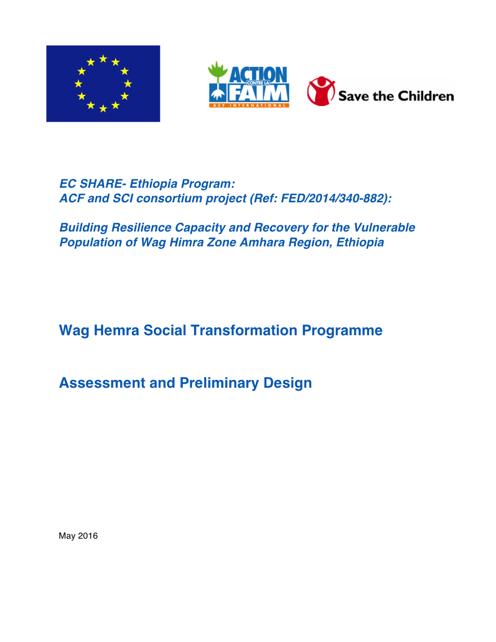 Wag Hemra Social Transformation Programme Assessment And