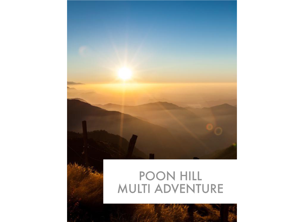 Poon Hill Multi Adventure Poon Hill Multi Adventure