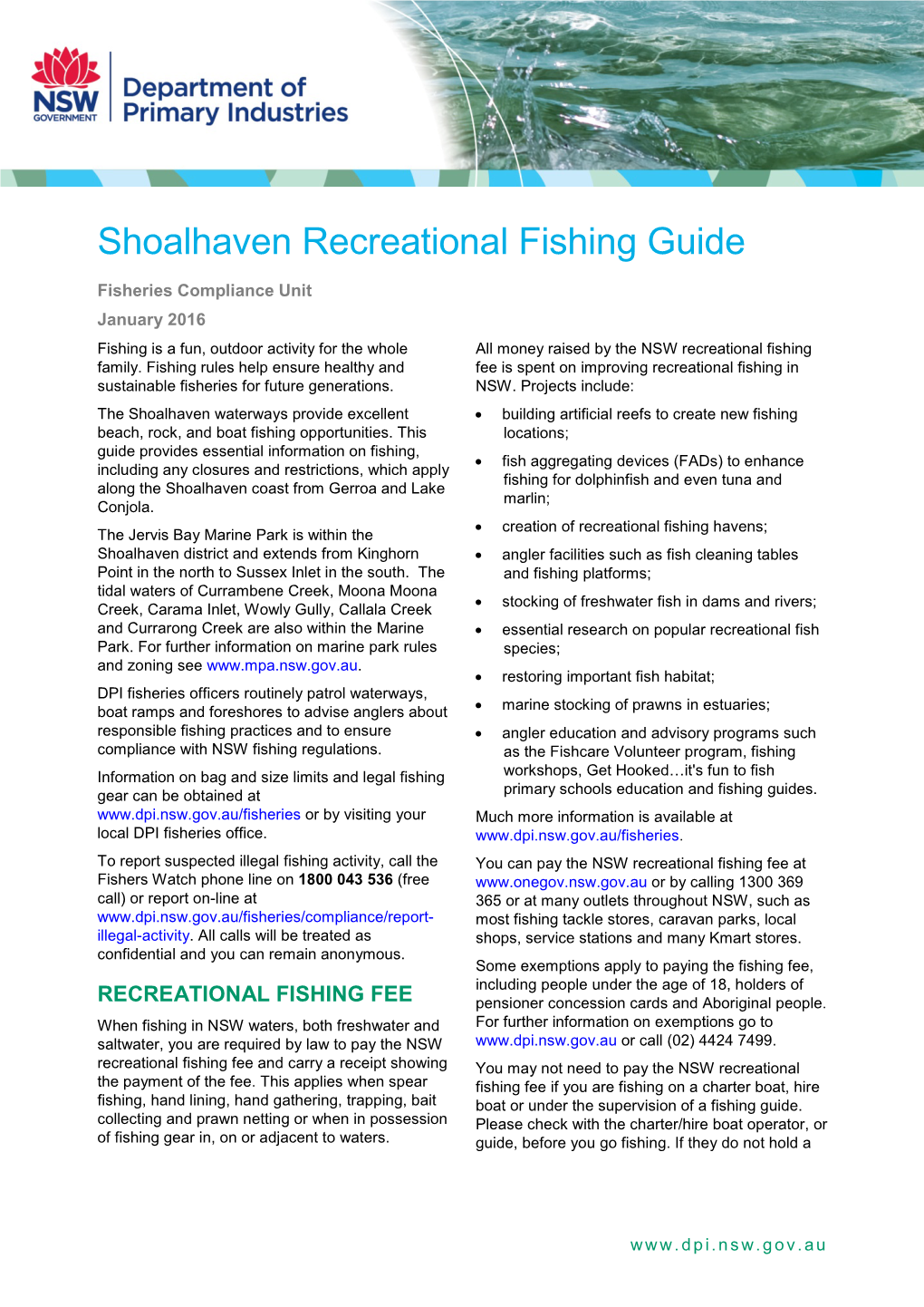 Batemans Bay Recreational Fishing Guide