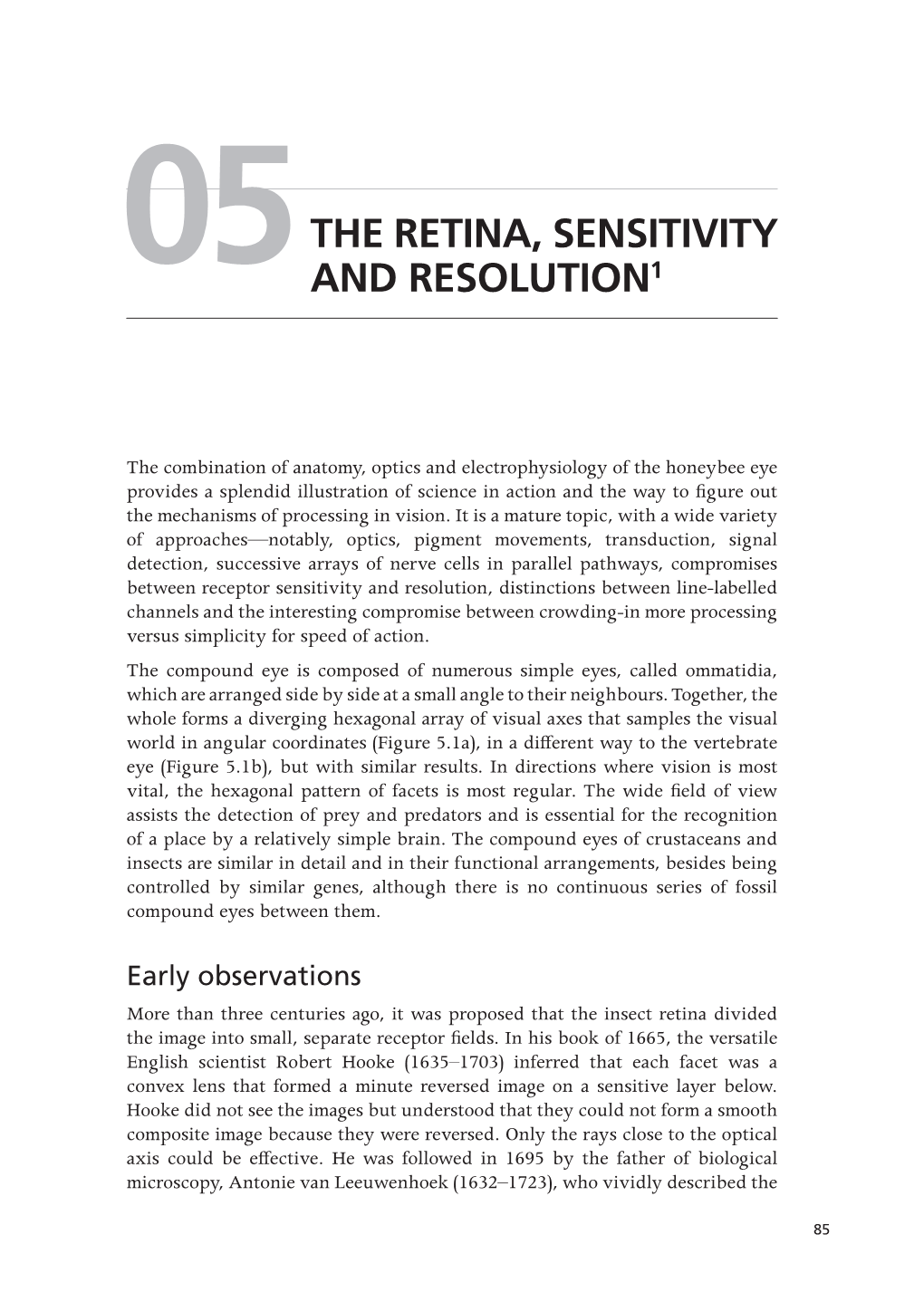 05The Retina, Sensitivity and Resolution1