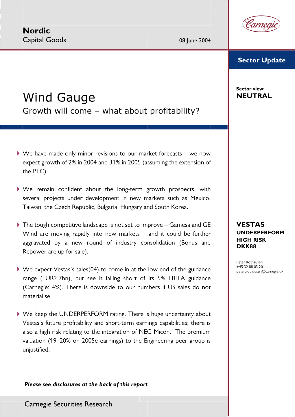 Wind Gauge NEUTRAL