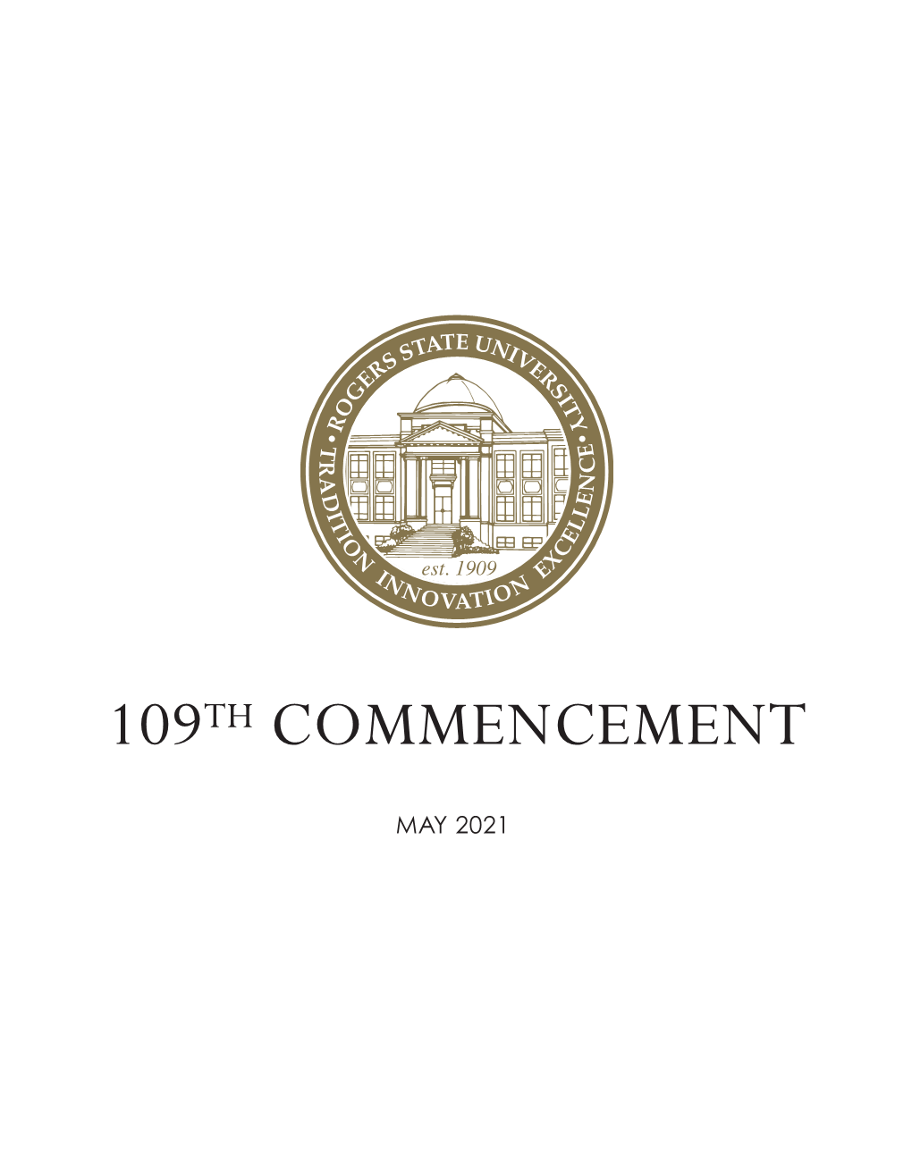 View the 2021 Commencement Program (Pdf)