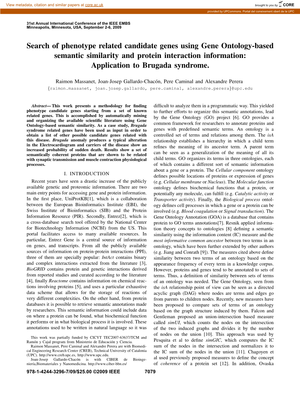 Search of Phenotype-Related Candidate Genes Using