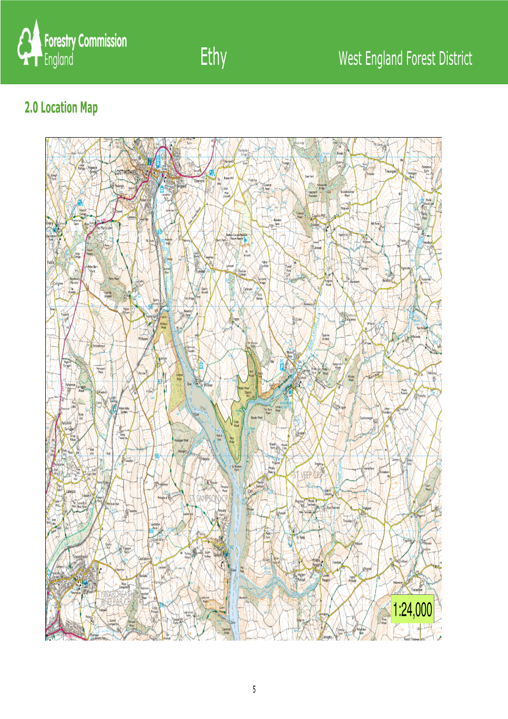 Ethy West England Forest District