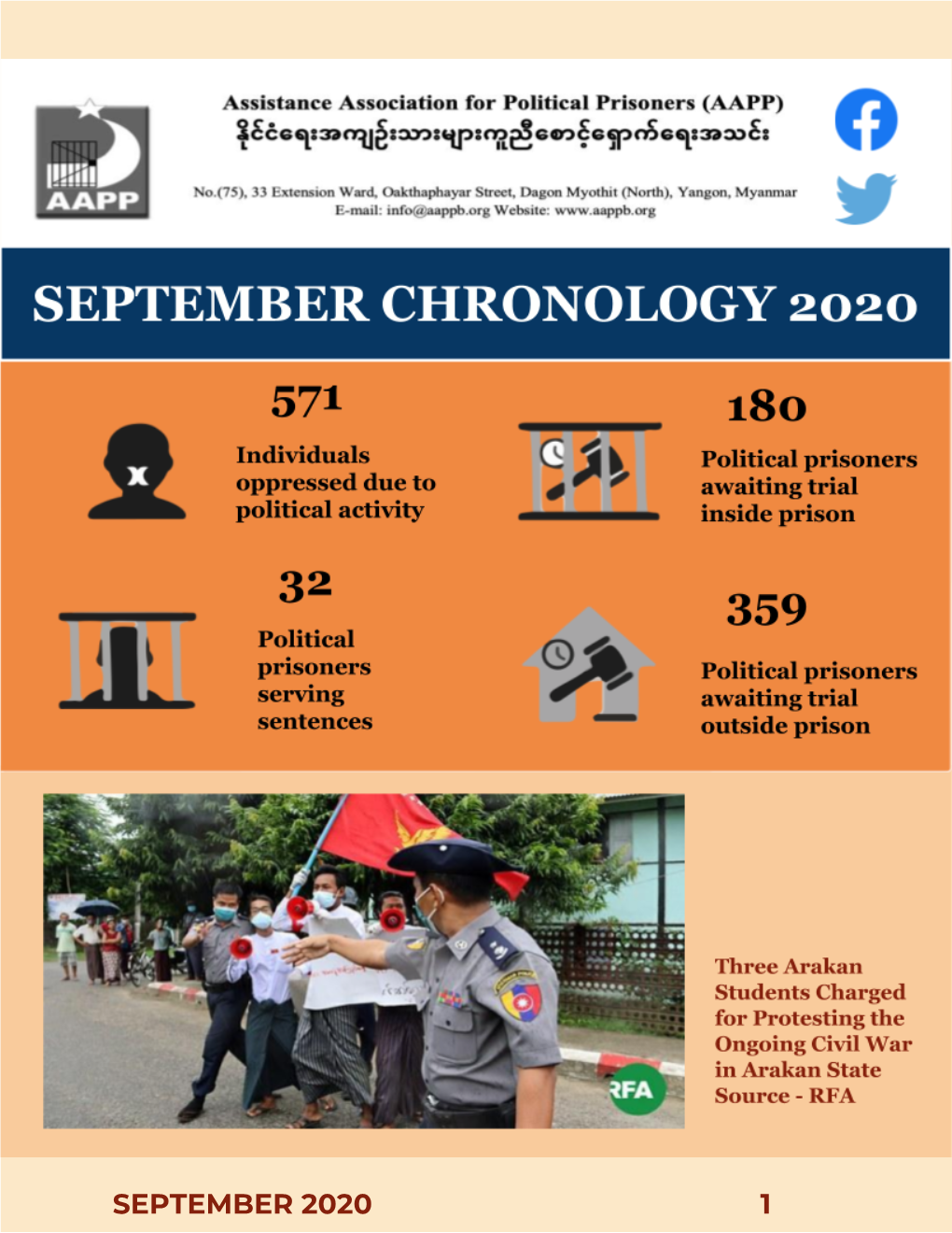 September Chronology