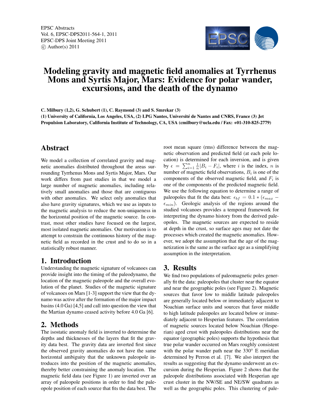 Modeling Gravity and Magnetic Field Anomalies at Tyrrhenus Mons And