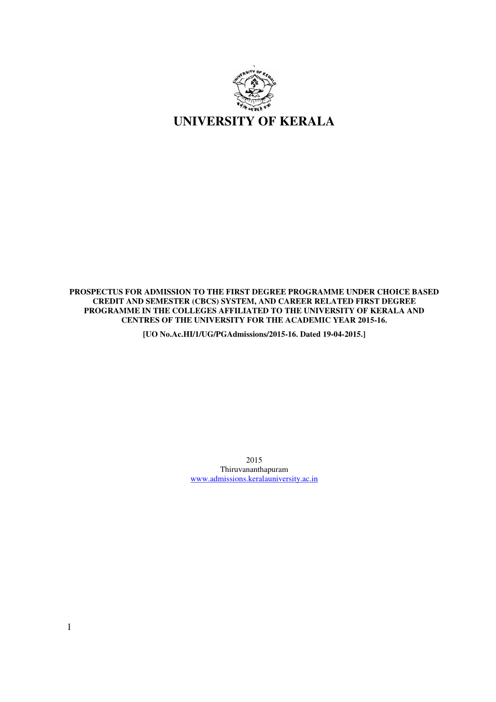 University of Kerala