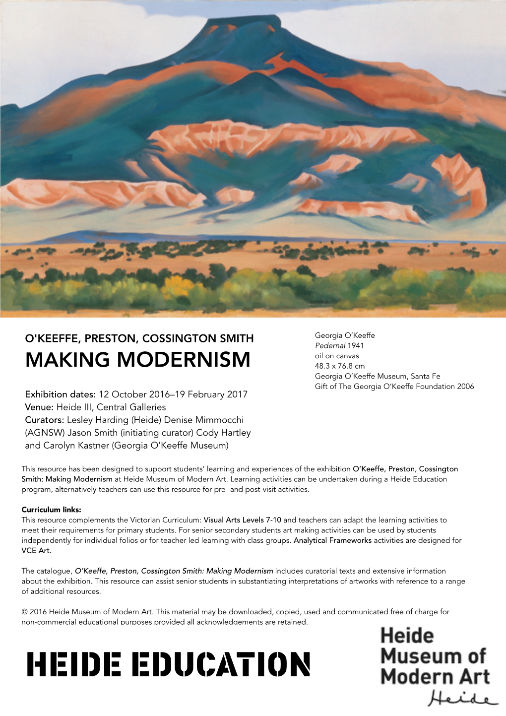 O'keeffe, Preston, Cossington Smith: Making Modernism