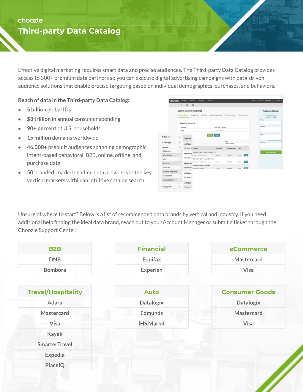 Third-Party Data Catalog