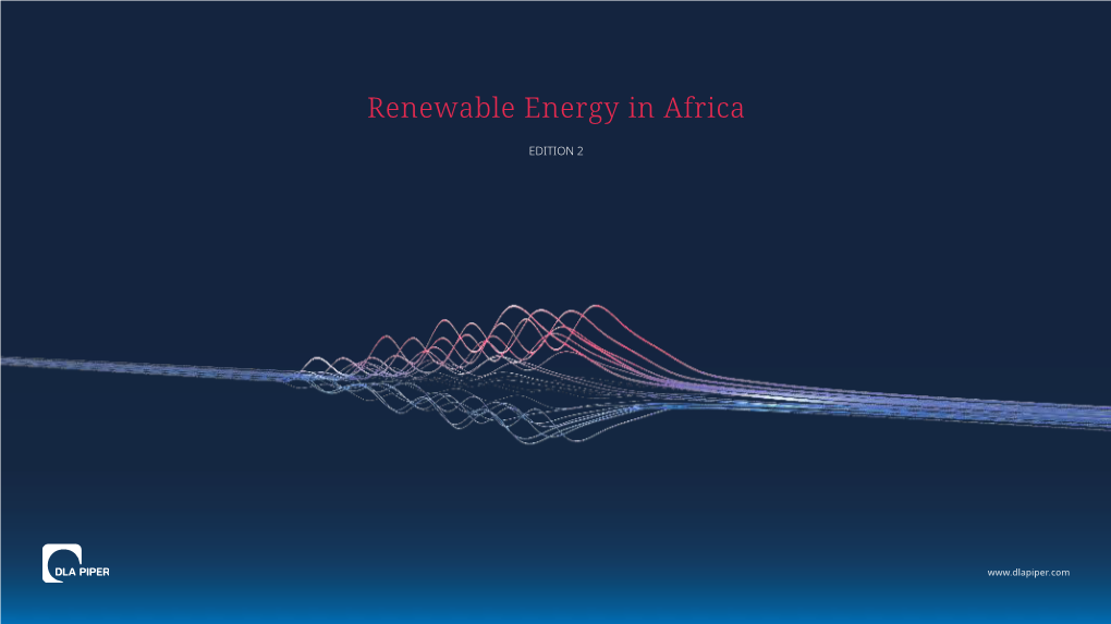 Renewable Energy in Africa