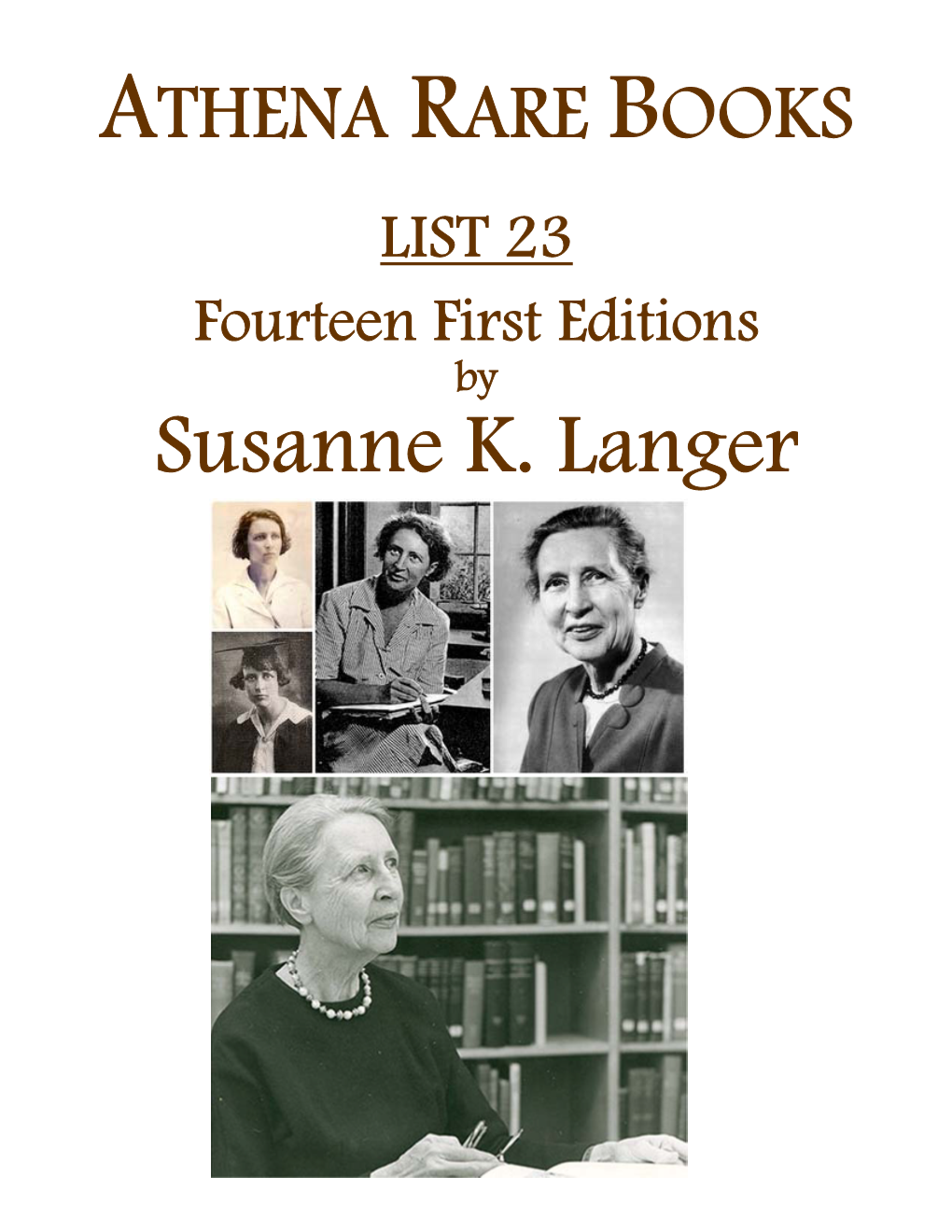 Susanne K. Langer