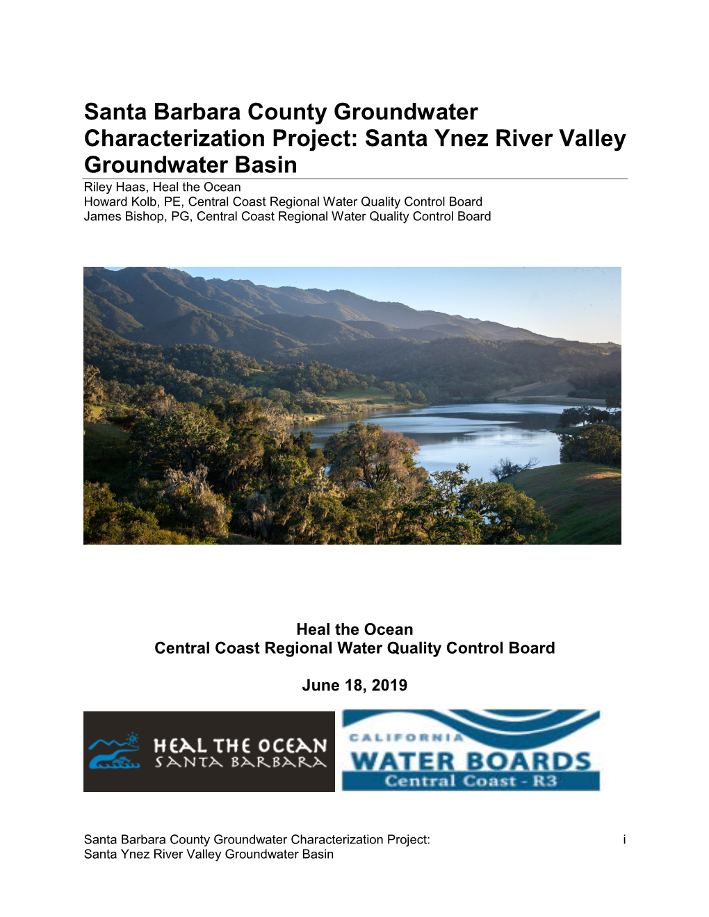 Santa Ynez River Valley Groundwater Basin