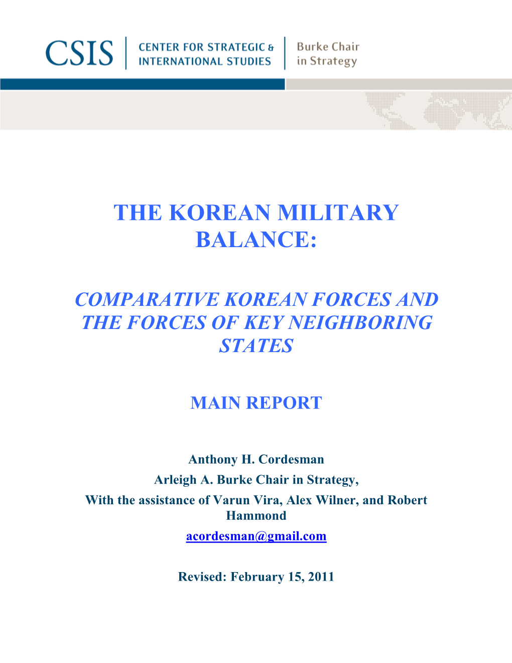 The 2010 Asian Military Balance