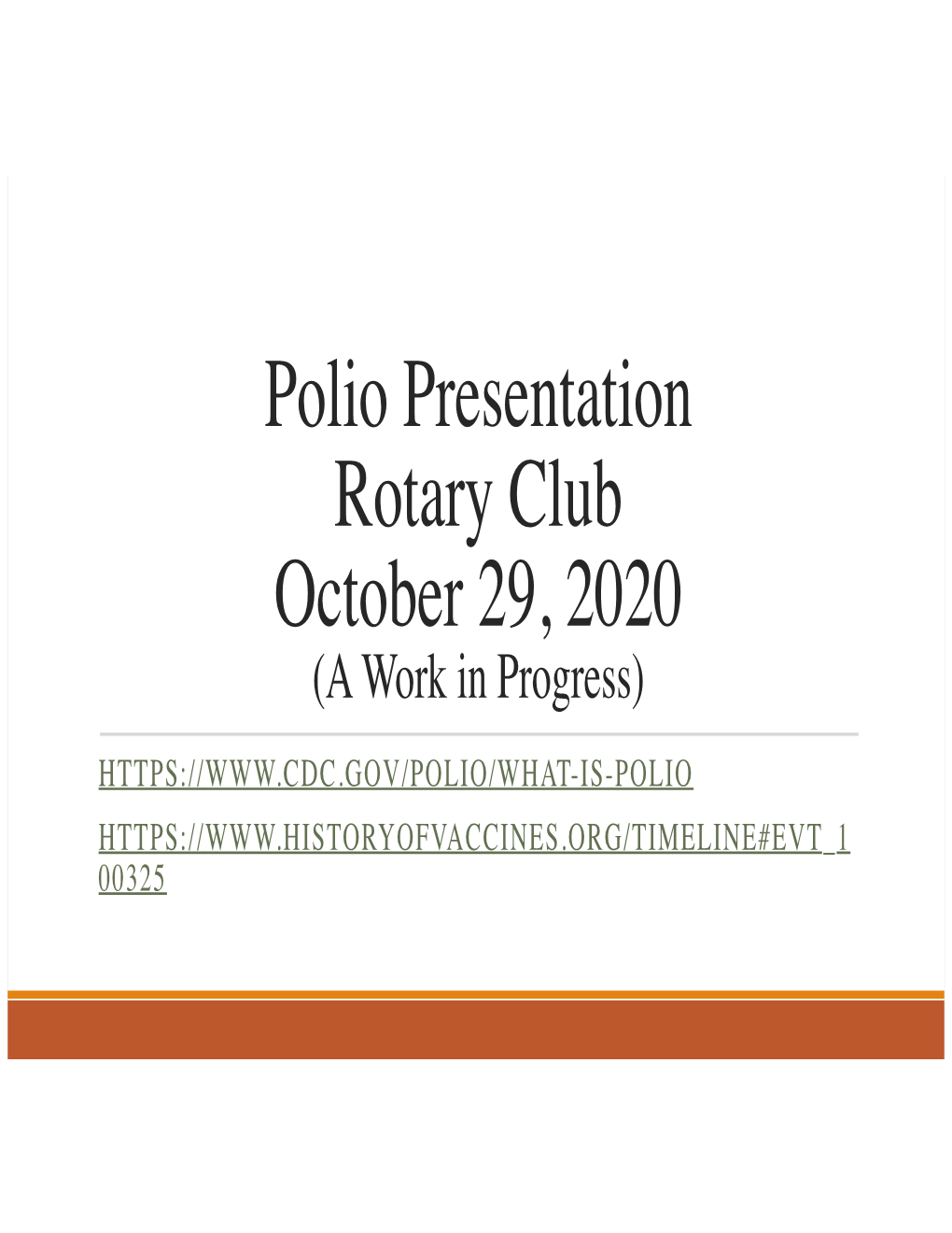 Polio Presentation October 29, 2020.Pptx