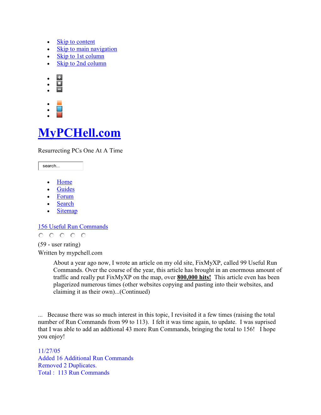 Mypchell.Com -.:: GEOCITIES.Ws