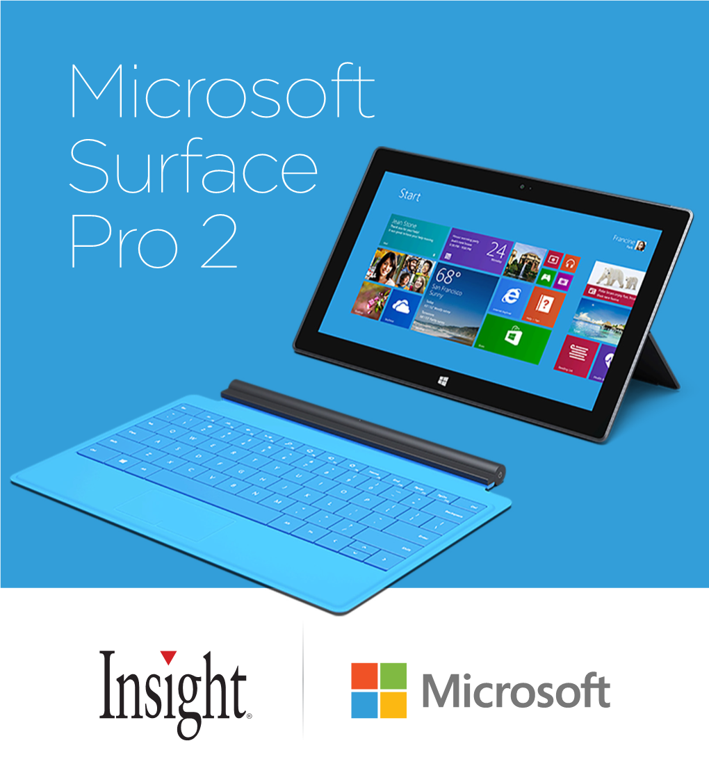 Microsoft Surface Pro 2: Pc Power in a Tablet Form