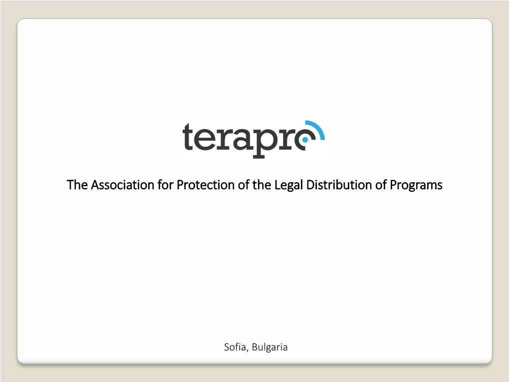 The Association for Protection of the Legal Distribution of Programs