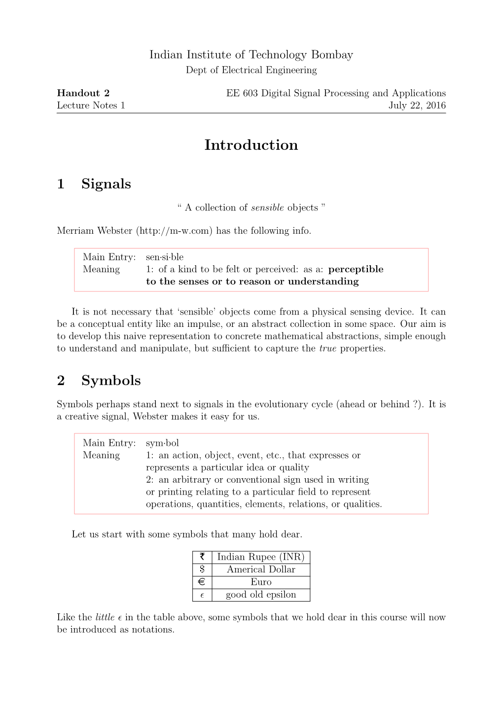 Signals, Interpolation, and Systems