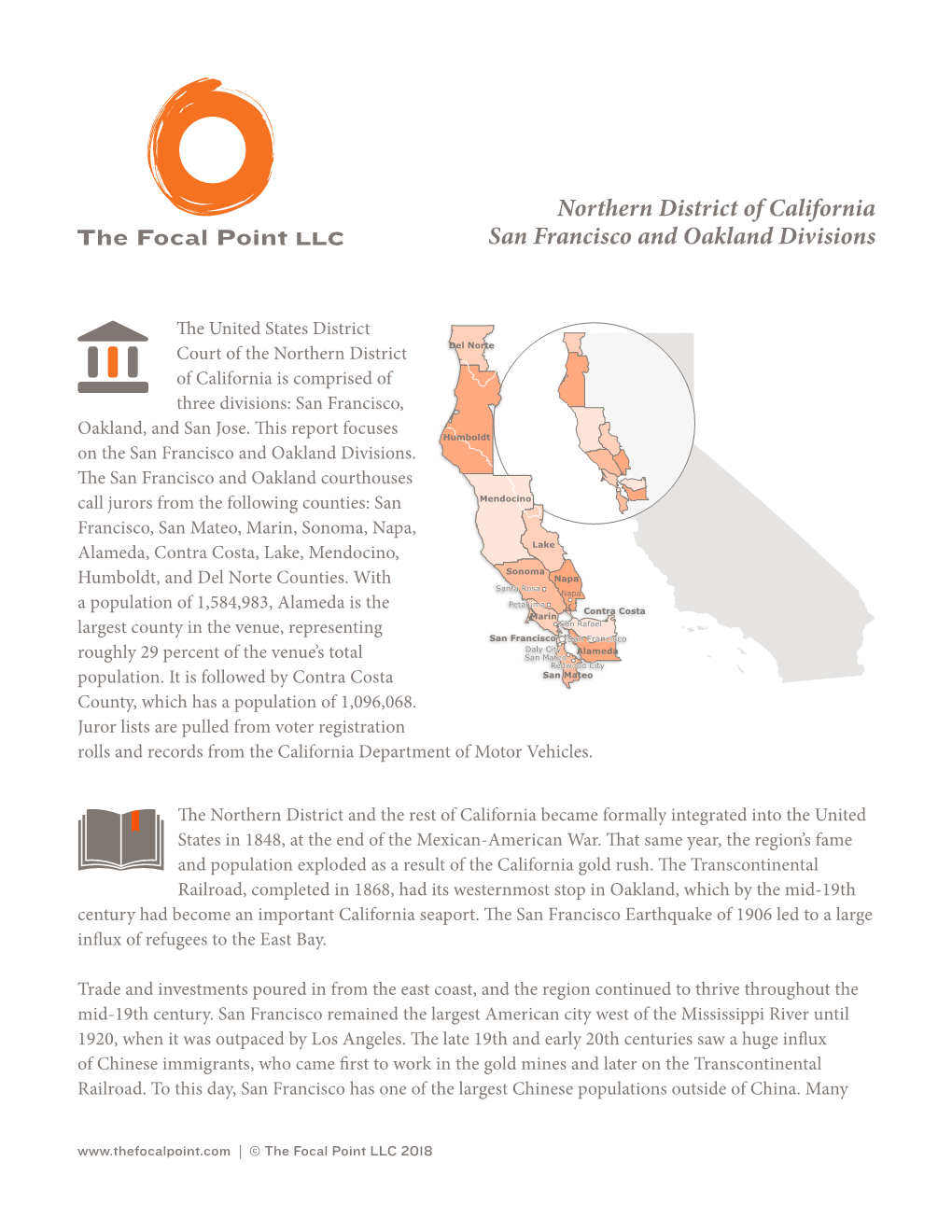 Northern District of California San Francisco and Oakland Divisions