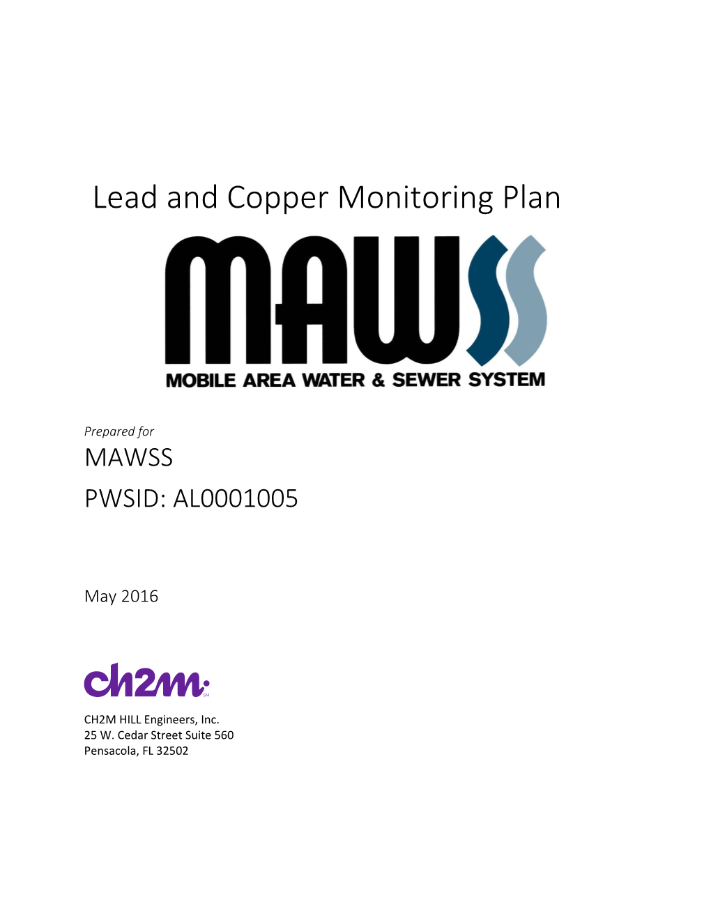 Lead and Copper Monitoring Plan
