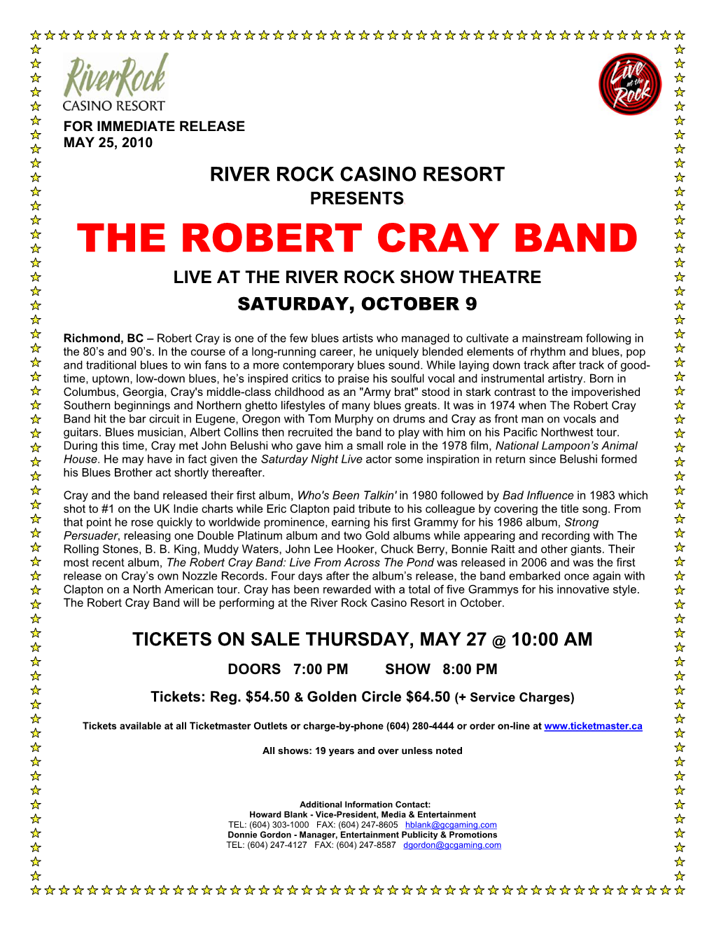 The Robert Cray Band