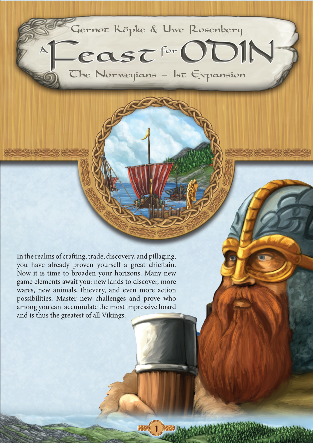 Gernot Köpke & Uwe Rosenberg the Norwegians – 1St Expansion