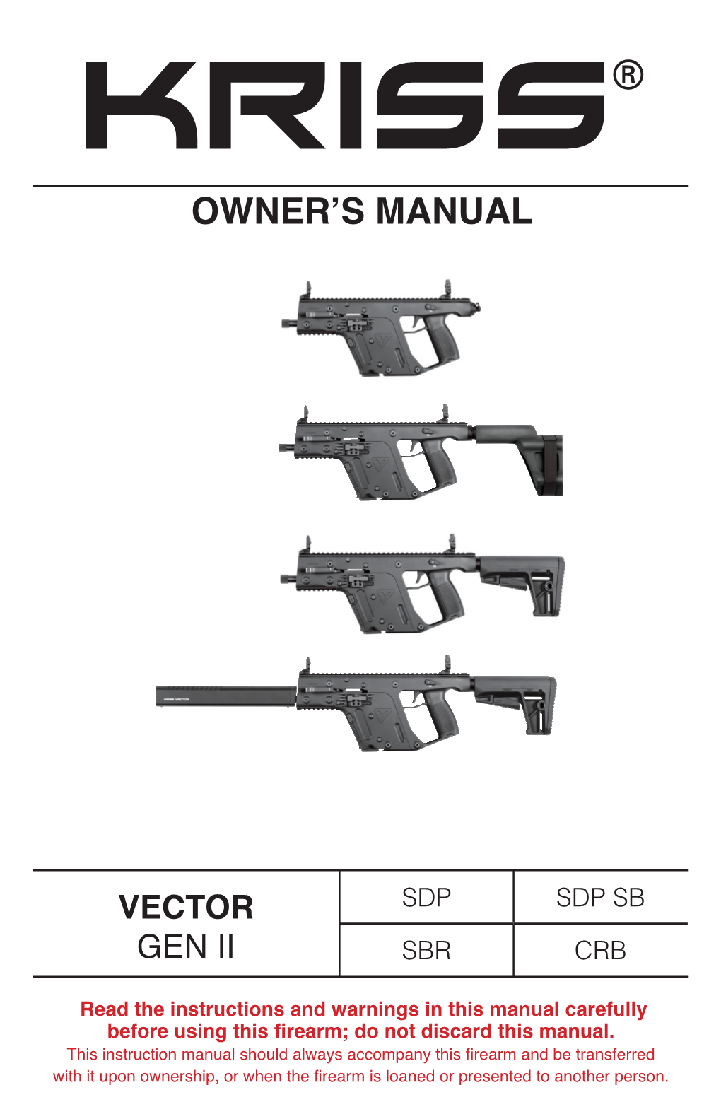 Owner's Manual