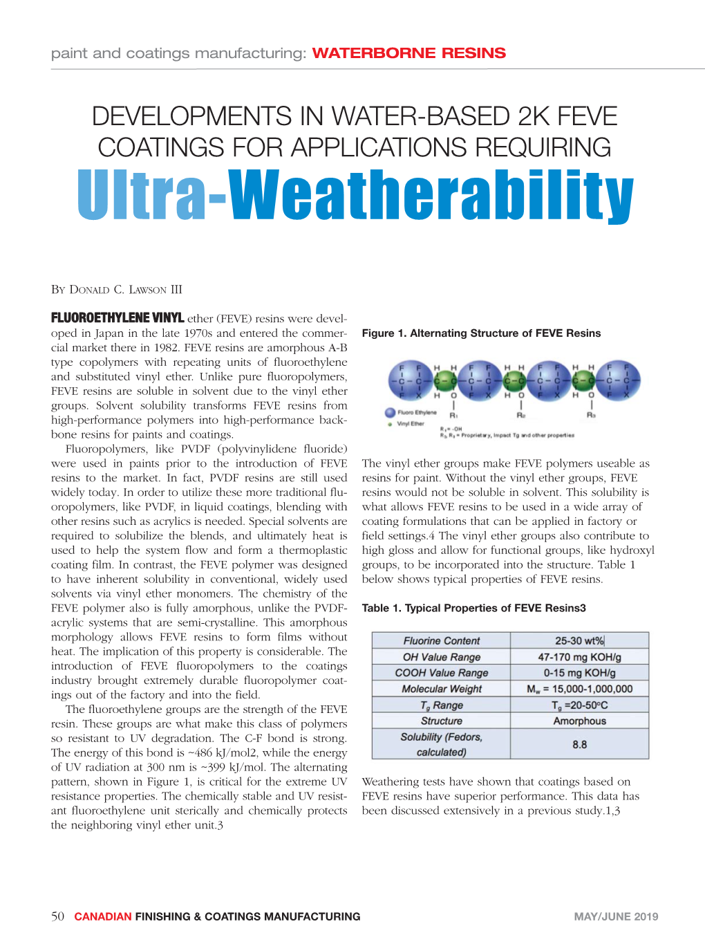Ultra-Weatherability