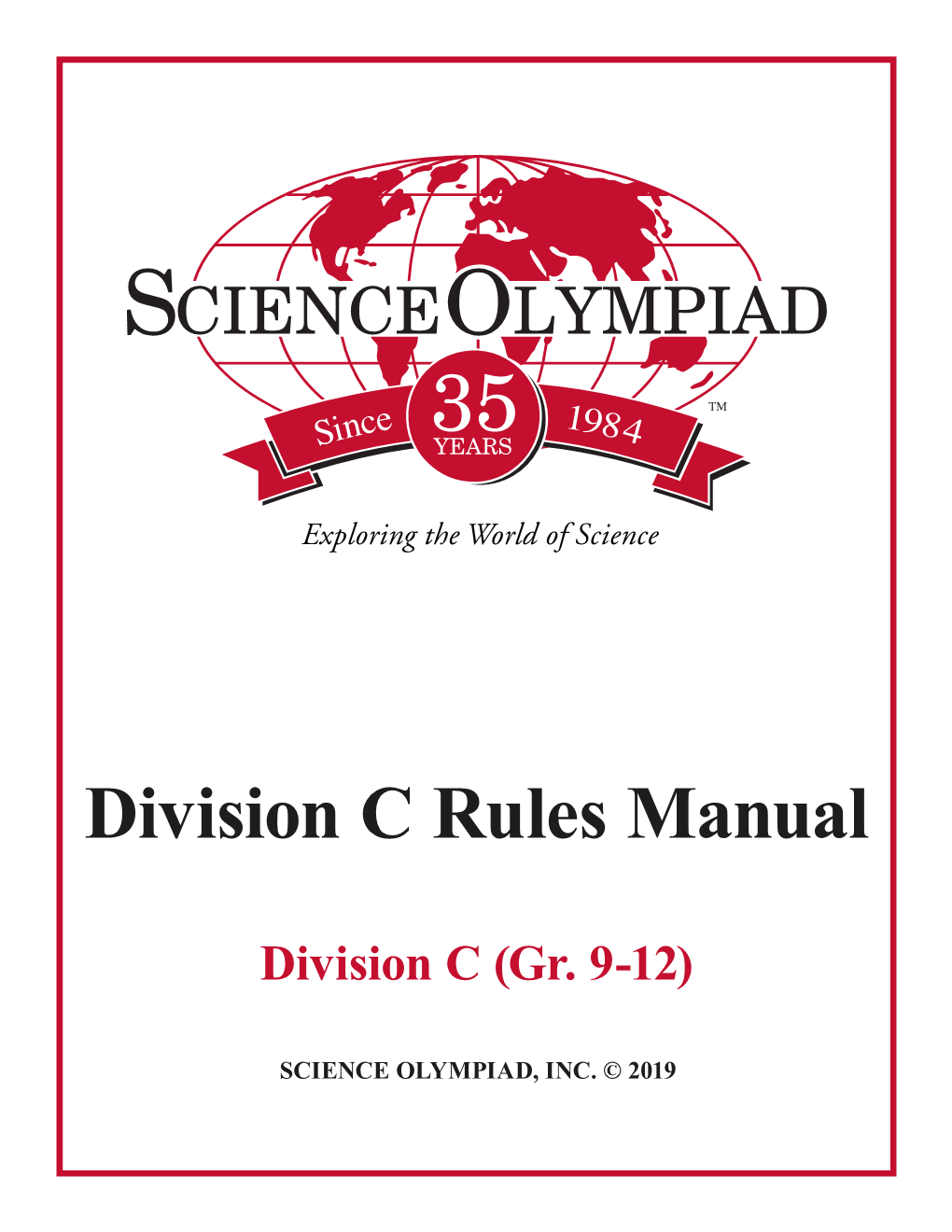 Division C Rules Manual