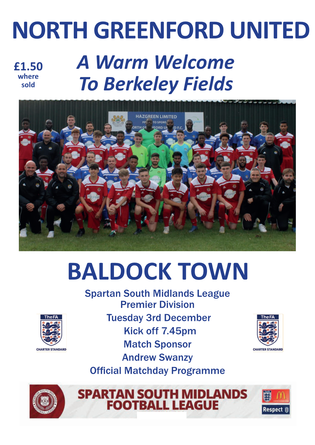 North Greenford United Baldock Town