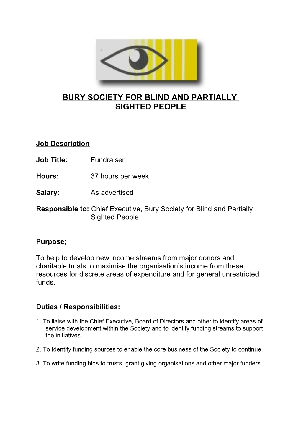 Bury Society for Blind and Partially