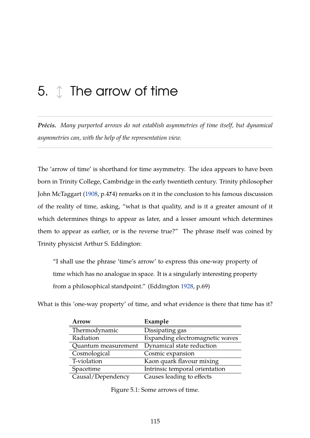 5. the Arrow of Time