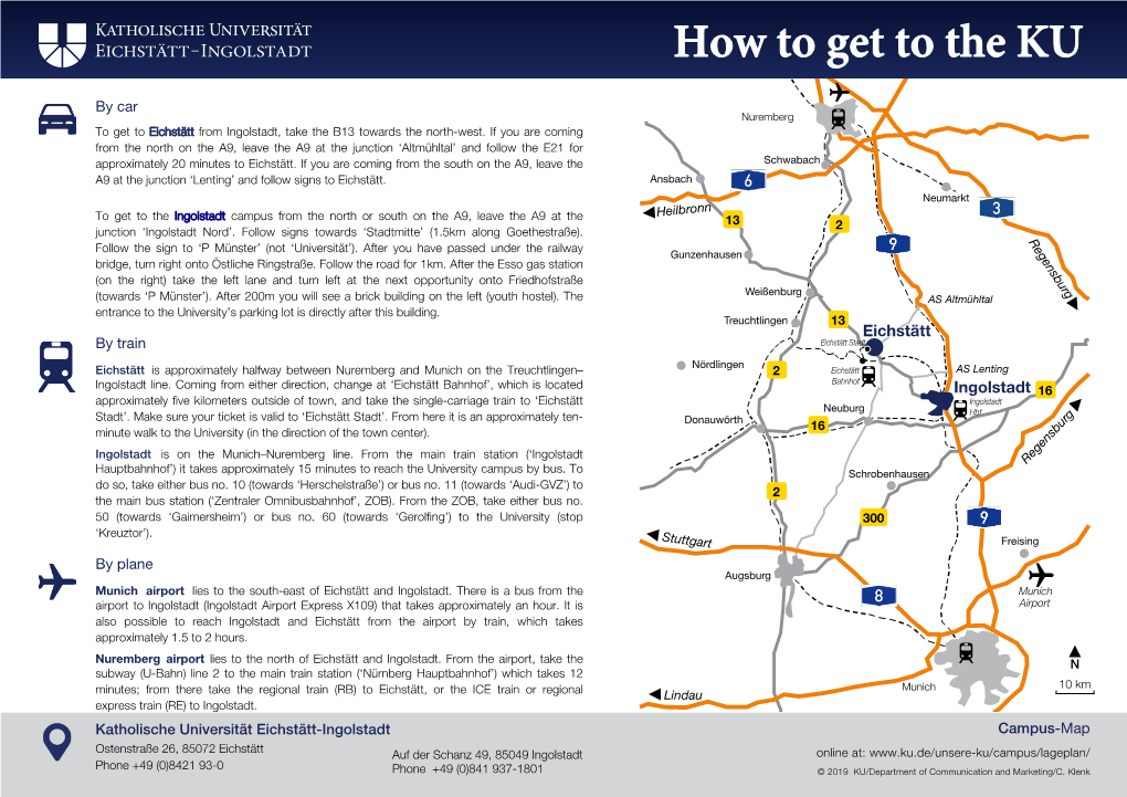 How to Get to the KU